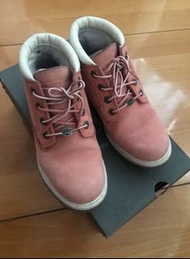 Timberland Salmon Pink粉紅色型格短靴Boot