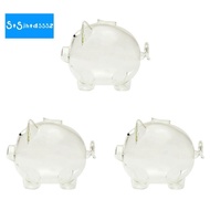 【stsjhtdsss2.sg】3X Korean TV Series Piggy Bank Money Bank Borosilicate Glass Cute Piggy Bank