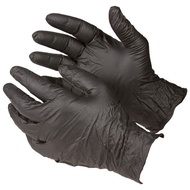 Black Vinyl/Nitrile Blend Gloves