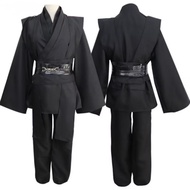 Readystock Star Wars Luke Skywalker Cosplay Costume Obi-Wan Kenobi Jedi Sith Robe  Halloween outfit 