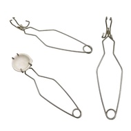 Pinfine Ceramic-Crucible Whip Tong Melting Casting Gold Silver Copper Crucible Tong