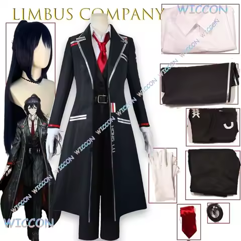 Limbus Company Hong Lu Cosplay Costume Uniform Outfit Anime Game Character Halloween Party Cos Dress