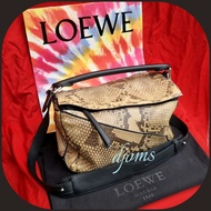 Loewe Exoticskin 2way Puzzle Sling Bag