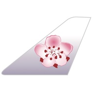 R RBF CHINA AIRLINES 10CM STICKER S-T-CI