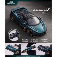 CM Model 1/64 McLaren 765LT Metallic Green