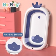 ๑☈¤Mas Baby Folding Collapsable Bath Tub Set Shower Besen Tab For Newborn Tempat Mandi Bayi Baldi Li