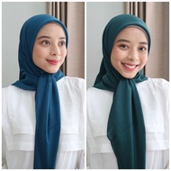 BLUE EMERALD GREEN EMERALD/ - Original Paris Voal Hijab, Square Voal Hijab (Blue Emerald Hijab, Emer