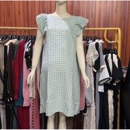 HN466 Gown Dress Maternity Dress Summer Design Foam Lining for Going Out to Work Office Wear at Home