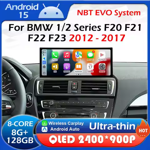 for BMW 1 / 2 Series F20 F21 F22 F23 2012 2013 - 2017 NBT EVO System Android Car Radio Stereo Player