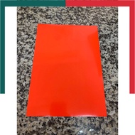 สติกเกอร์สี A4 สติ๊กเกอร์สี PVC [1 แผ่น] รุ่นหนา มันเงา เอสี่ ขนาด 21x29.7ซม. กันน้ำ ทนแดด Sticker c