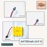 BATERI KERETA KONTROL AA700MAH (4.8V) / BATTERY CONTROL CAR AA700MAH (4.8V)