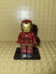 Lego Minifigure marvel iron man with silver hexagon on chest 76166 76164 76140 76170 76153 76152 鐵甲奇