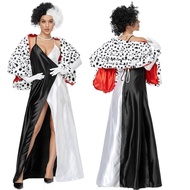 Halloween Costume - 101 Dalmatians Black & White Villain Design (Inspired by Cruella De Vil) | Ready