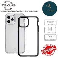 ITSkins Hybrid Clear/ Hybrid Solid Protection Case for iPhone 11 / 11 Pro / 11 Pro Max