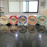 WPT Poker Coin Set Full Ceramic 43mm World Poker Tour Texas Holdem Card Games Toys Rare Original