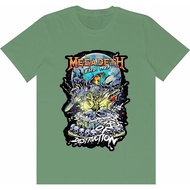 Megadeth Men's Topkaos band 35 Years DTF643 HS