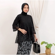HITAM Rinjani Kebaya Top / Contemporary Women's Top / Modern Kebaya / Modern Wedding Kebaya / Gradua