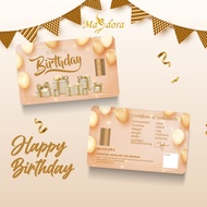 MASDORA 999.9 Gold Bar 1.00GM Gift Series - Happy Birthday 2 (EMAS 999.9/24K)