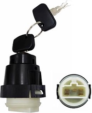 SPJIUQI Ignition Switch W/Keys K3281-62100 K3281-62103 1C7020-06400 for Kubota Utility Vehicle RTV40