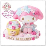 小花花日本精品♥ Hello Kitty 40周年美樂蒂飾品盒 珠寶盒擺飾 女僕迷宮花園 玫瑰67885701