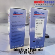URINE TEST STRIP 4 Parameter PRO,PH,SG,GLU ( Expired:1/4/2026)