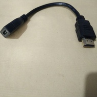 Kabel HDMI male female 30cm