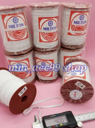 karet elastis 4 mm putih milton/ karet baby c4 milton 1 roll