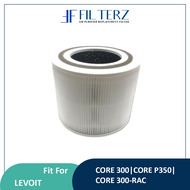 Filterz Fit Levoit Core 300/300S True HEPA and Carbon Replacement Filters