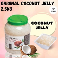 Halal Coconut Jelly Q Jelly for Topping Dessert Drinks Bubble Tea 2.5kg