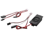 1Set RC Simulation Boat Ship Frequency Conversion Sound Group Input 3.6-8V Powered by Receiver/2S Li