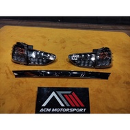 Toyota wish taillight with chrome