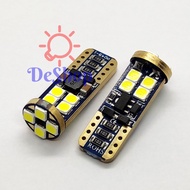 ไฟหรี่ LED T10 12 SMD 3030 Canbus ความสว่างสูง มีชิพความคุมแรงดัน ใช้ได้กับไฟ 12-24v (แสงสีขาว) 2 หล