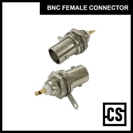 BNC Female Connector Chassis Panel Mount BNC Connector Gold plated BNC Connectors