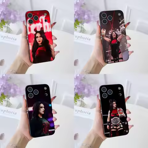 S-Stephanie V-Vaquer Phone Case For IPhone 17 16 15 14 13 12 11 Pro Max Plus Air Mini Black Silicone