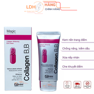 Kem trang điểm B.B Ma thuật Collagen kiềm dầu chống lão hóa lớp nền siêu mịn - Benew B.B Collagen Wh