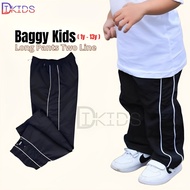 Long Baggy Kids Pants Two Line Double Stripe Long Pants for Children List 2