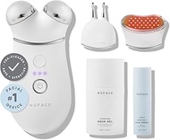 NuFACE Trinity+ Microcurrent Facial Device, Wrinkle Reducer + Effective Lip & Eye Attachment - FDA C