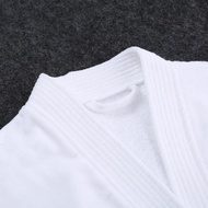 Five-Star Hotel Bathrobe Long Pure Cotton Cut Fleece Pure White Soft Comfortable Bathrobe Hotel Supp