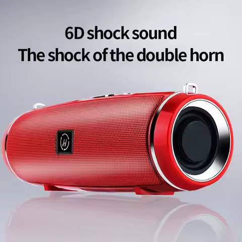 Portable Wireless Speaker Bluetooth 200W High Power Outdoor Audio 3D Stereo Surround TWS FM Voice RH