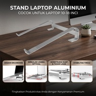 ALORE Ergonomic Adjustable Aluminum Laptop Stand 10-18 Inch Portable Laptop Stand LS-5