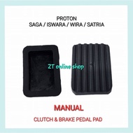 PROTON SAGA ISWARA WIRA SATRIA (MANUAL) CLUTCH & BRAKE PEDAL PAD