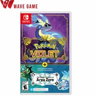 nintendo switch pokemon scarlet & violet + the hidden treasure of area zero dlc bundle ( english asi