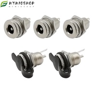 MIOSHOP DC Power Female Socket Jack, 5.5 x 2.1mm DC-099 DC Jack Adapter, DC Power Jack Socket Durabl
