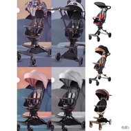 Ship from Malaysia/🐳Kids V5 V5B V8 V18 Ultra Lightweight Foldable Portable 2 Way Magic Stroller