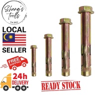 M8, M10, M12 Metal Wall Plug / Wall Plug Besi, Sleeve Anchor, PJ Anchor, PAKU DINDING Wall Plug Scre