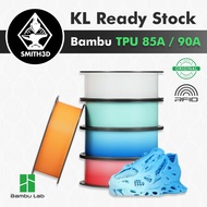 Bambu Lab TPU 85A/90A Filament 1kg 1.75mm, Softest Bambu TPU, Spool with RFID Filament TPU 90A Elast