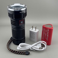 Đèn pin cầm tay mini siêu sáng LAKA 825 cao cấp vỏ nhôm chống nước IPX7 Pin trâu sáng mạnh sạc TYPEC