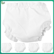 5 Pcs Toy Panty Dolls Stroller Baby Underwear Reusable Clothes Accessories Pretend 7.00X7.00X0.10CM 