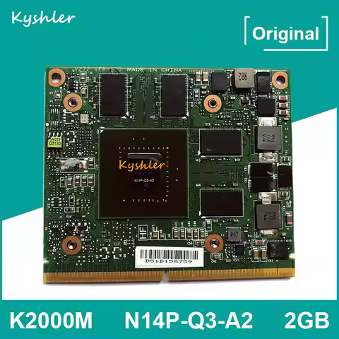 Quadro K2000M GDDR3 2GB for IMac A1311 A1312 HD6970m Upgrade Laptops Graphic Video Card Dell M4700 H