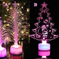 [Christmas] Christmas Tree Multicolor LED Light/ Christmas Tree Atmosphere Lamp/ Night Xmas Gift For Kid Home Decoration/Christmas Decorations Home NewYear Gift